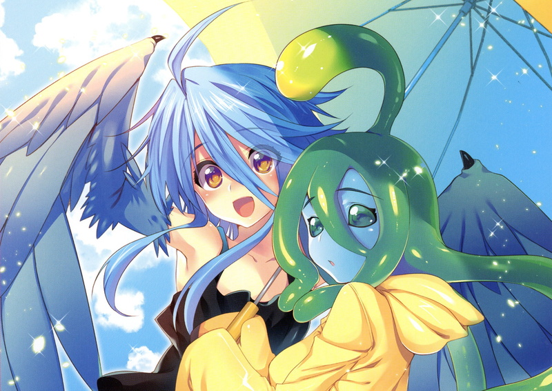 1080P, Suu (Monster Musume), Anime, Monster Musume, Papi (Monster Musume)
