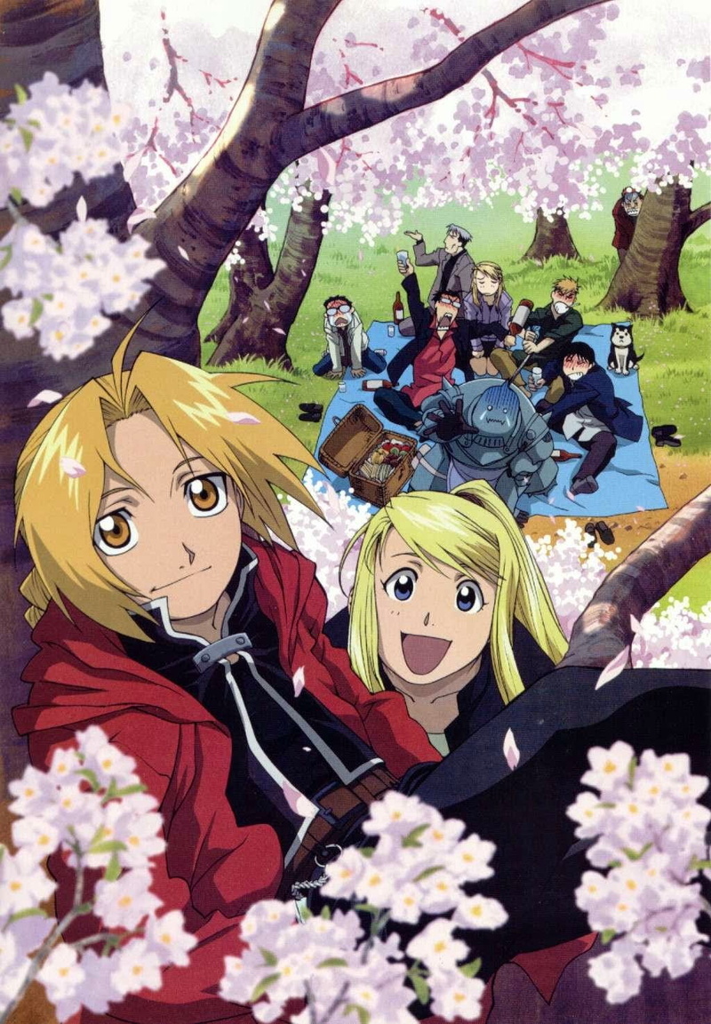 720P, Roy Mustang, Rockbell Winry, Full Metal Alchemist, anime, Elric Alphonse, Elric Edward