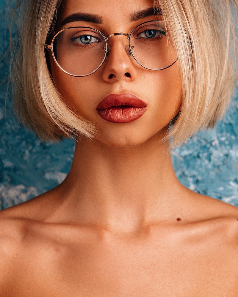 blonde, Aleksey Trifonov, model, portrait, 720P, women