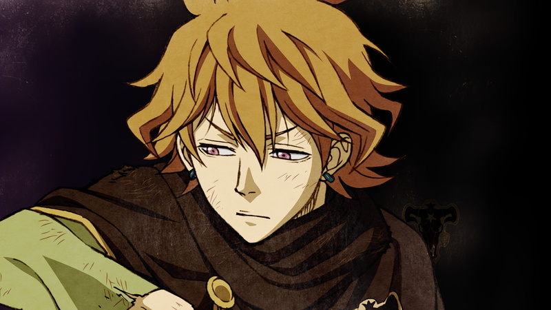 1080P, pink eyes, Black Clover, anime, blonde