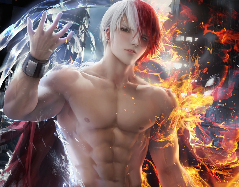 1080P, My Hero Academia, Shouto Todoroki, Anime