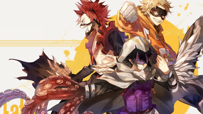 Anime, Taishiro Toyomitsu, Tamaki Amajiki, My Hero Academia, 1080P, Eijiro Kirishima