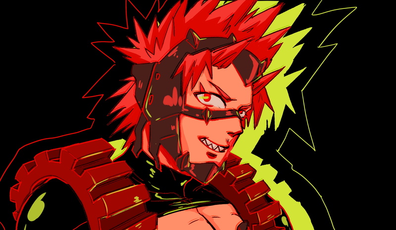 My Hero Academia, Anime, Eijiro Kirishima, 2K