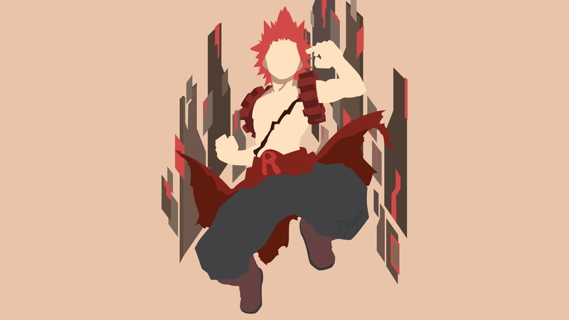 2K, My Hero Academia, Anime, Eijiro Kirishima
