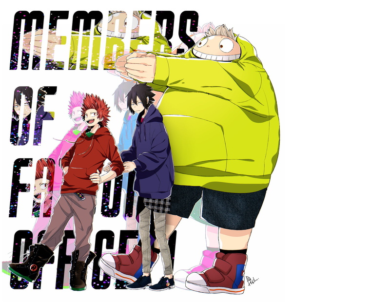 Fatgum (Boku No Hero Academia), Tamaki Amajiki, Eijiro Kirishima, 1080P, Anime, My Hero Academia