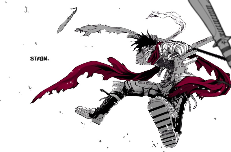 720P, flying, design, representation, red, text, Hero Killer Stain, creativity, indoors, art and craft, white background, hero, still life, academia, no people