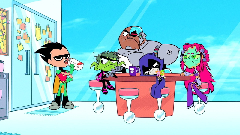 people, Beast Boy, Raven (DC Comics), Robin (DC Comics), men, adult, outdoors, full length, cute, child, mammal, Starfire (DC Comics), 1080P, offspring