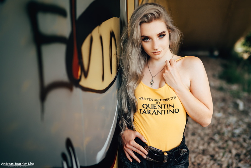 women, necklace, Andreas-Joachim Lins, belt, 1080P, nose ring, portrait, blonde