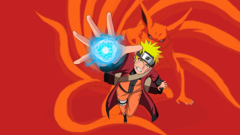 1080P, Rasengan, Naruto (anime), Kurama