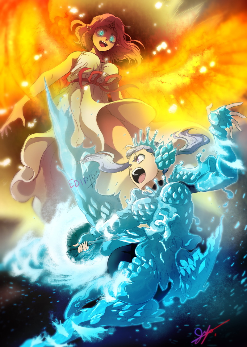 2K, Black Clover, anime girls, anime, Noelle Silva
