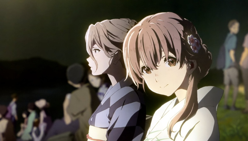 Shouko Nishimiya, focus on foreground, representation, headshot, people, real people, Koe No Katachi, nature, lifestyles, disguise, incidental people, white color