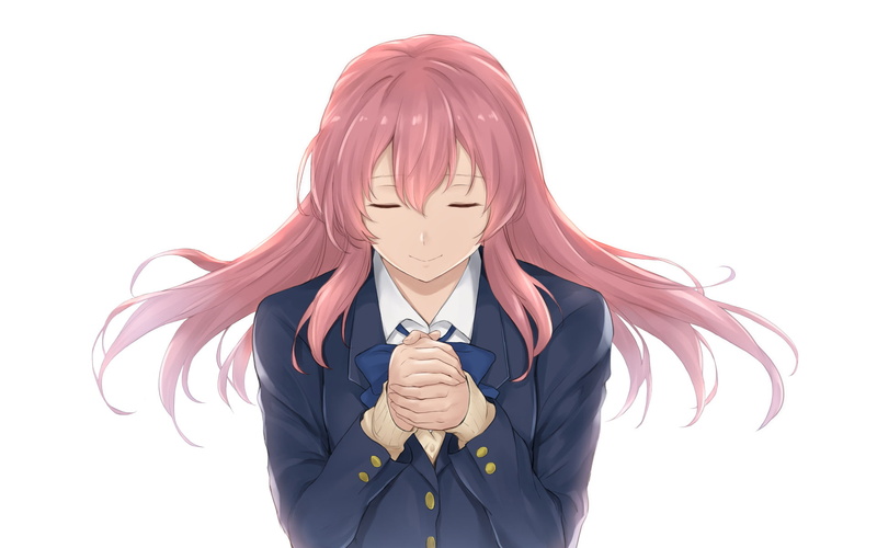 Shouko Nishimiya, Koe No Katachi, 1080P, Anime
