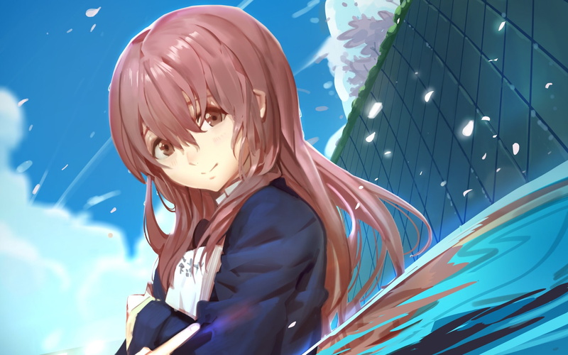 1080P, Koe No Katachi, Shouko Nishimiya, Anime