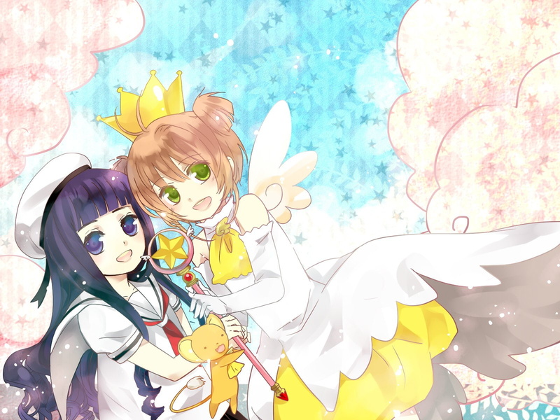 Keroberos (Card Captor Sakura), Anime, Tomoyo Daidouji, Sakura Kinomoto, 720P, Cardcaptor Sakura
