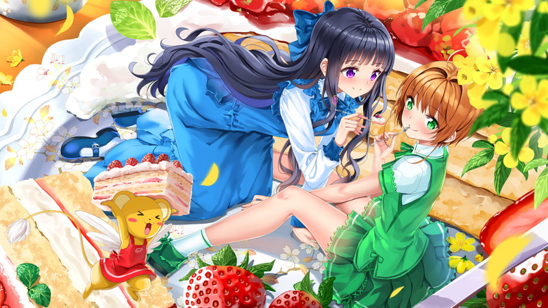 Keroberos (Card Captor Sakura), Tomoyo Daidouji, Cardcaptor Sakura, Anime, Sakura Kinomoto, 1080P