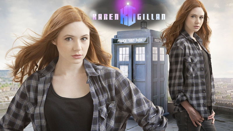 TV, 1080P, redhead, gillan, Amy Pond, Karen Gillan, karen, Doctor Who