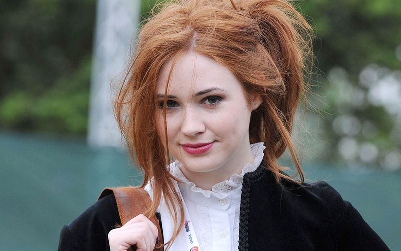 Actress, 1080P, Face, Actresses, Scottish, Karen Gillan, Redhead