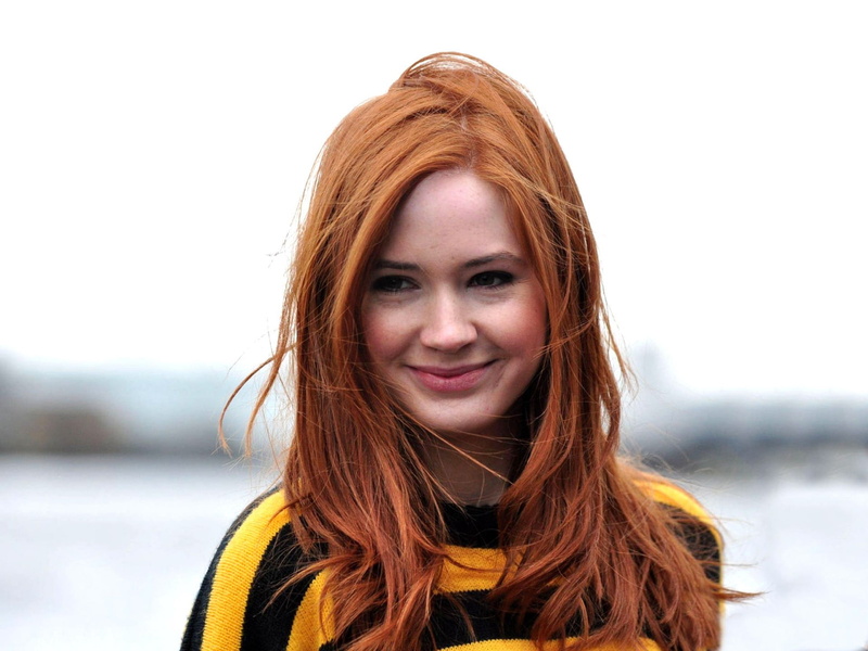 hair, beauty, sweater, eyeliner, black eyes, adult, smiling, beautiful woman, outdoors, young adult, headshot, human face, hairstyle, one person, young women
