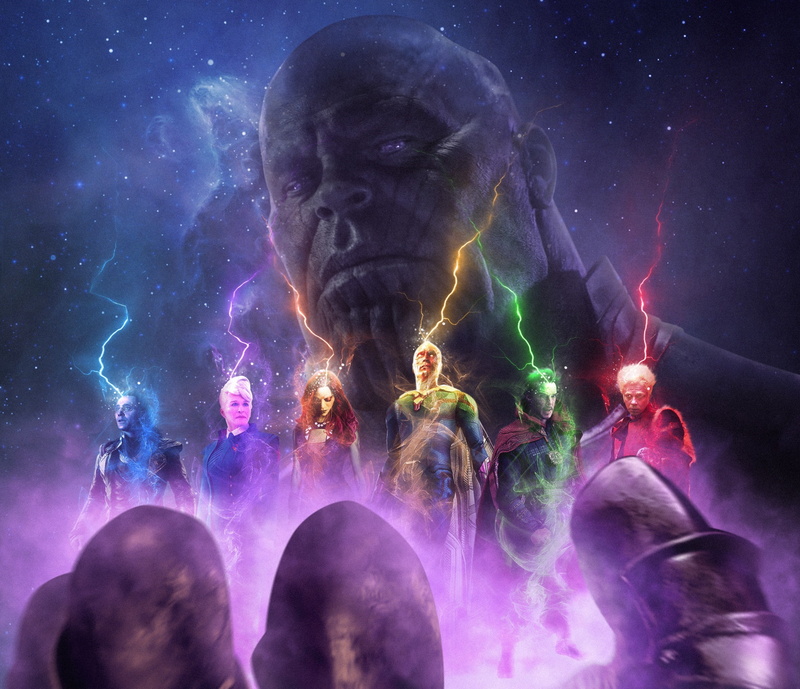 Movie, Loki, Avengers: Infinity War, Thanos, 1080P, Vision (Marvel Comics), Doctor Strange, Gamora