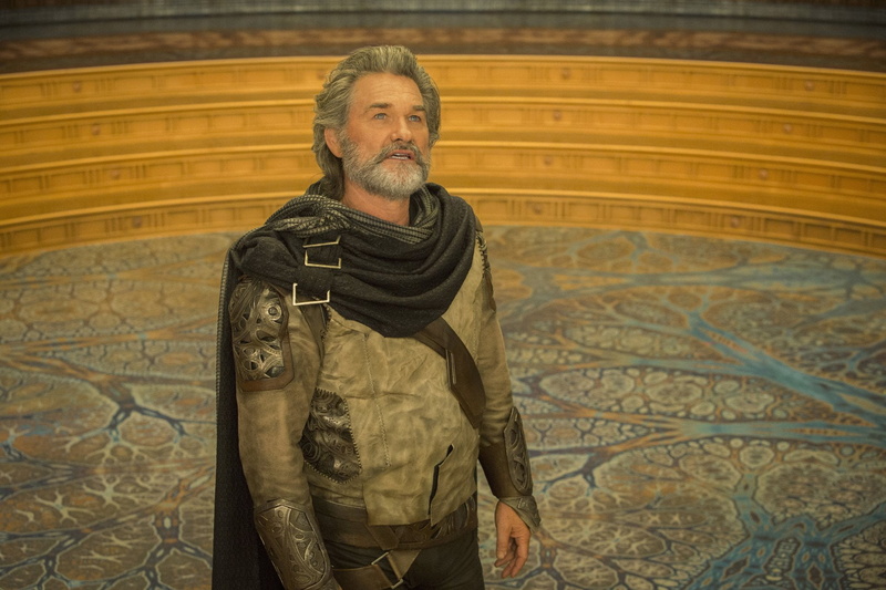 standing, beard, indoors, looking at camera, mature adult, portrait, architecture, one person, men, Guardians of the Galaxy Vol. 2, gray hair, Kurt Russell