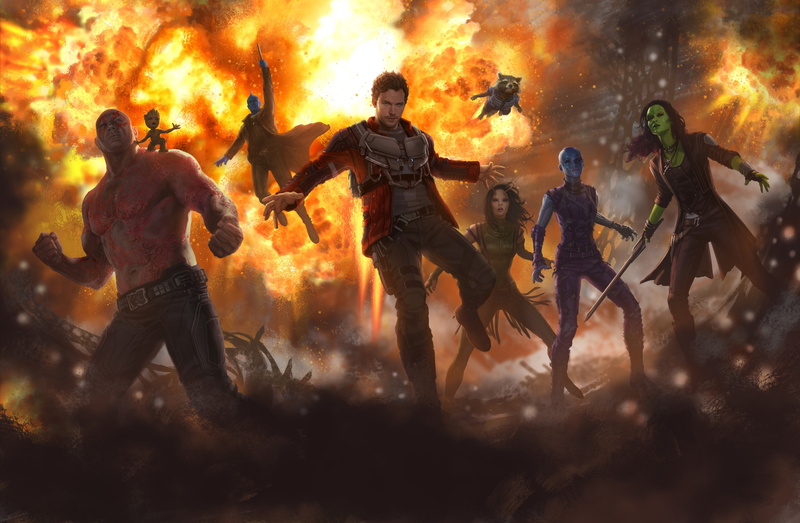 5K, 5K, Concept art, Guardians of the Galaxy Vol 2