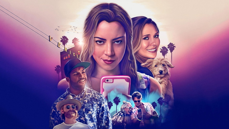 Elizabeth Olsen, OShea Jackson Jr., Billy Magnussen, Wyatt Russell, Ingrid Goes West, 1080P, Aubrey Plaza, Movie, Pom Klementieff