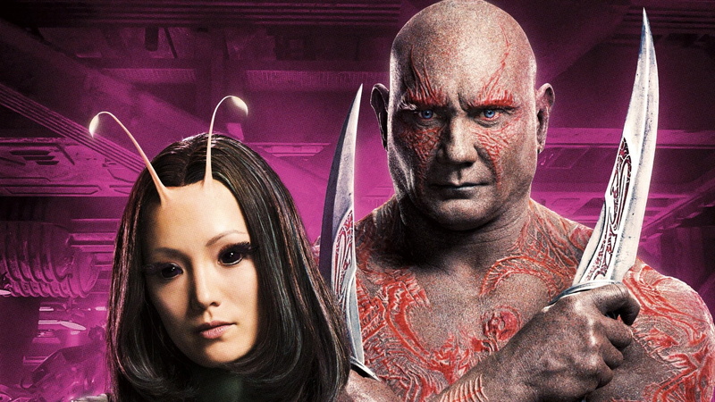 Drax The Destroyer, Pom Klementieff, Guardians of the Galaxy Vol. 2, Mantis (Marvel Comics), 1080P, Dave Bautista, Movie