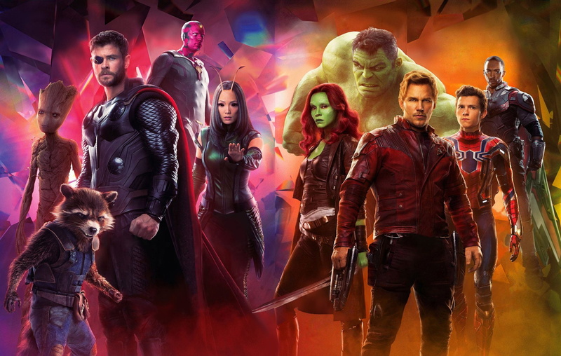 Vision (Marvel Comics), Thor, Gamora, Spider-Man, Star Lord, Tom Holland, 1080P, Falcon (Marvel Comics), Rocket Raccoon, Mantis (Marvel Comics), Pom Klementieff