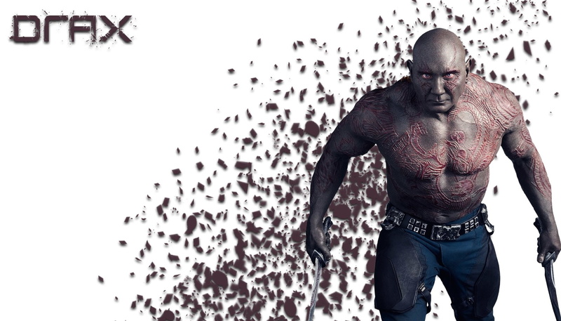 wall - building feature, emotion, communication, indoors, 1080P, Dave Bautista, Avengers: Infinity War, casual clothing, mid adult men, shirtless, real people