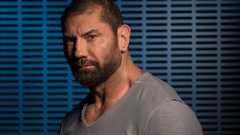 macho, indoors, casual Clothing, muscular Build, adult, mid adult, masculinity, males, dave bautista, close-up, adults Only, 2K, caucasian Ethnicity, human Face