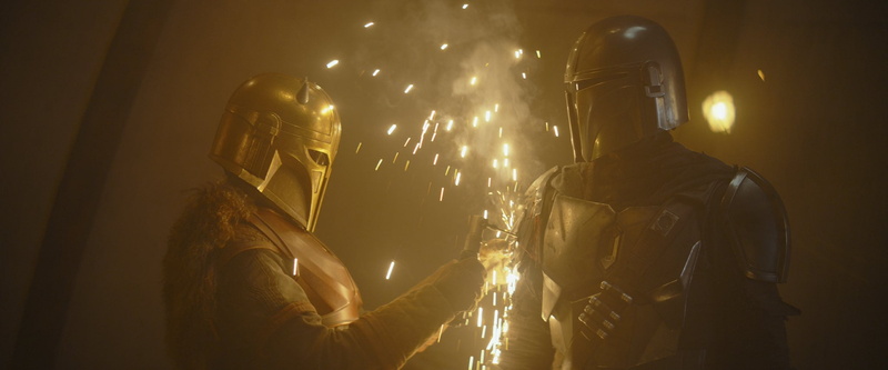 The Mandalorian (Character), 1080P, Star Wars, sparks, The Armorer (Character), The Mandalorian