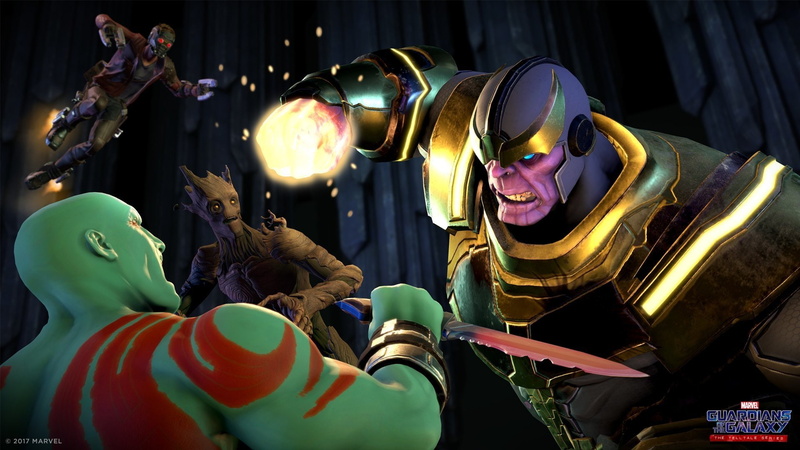 Groot, Guardians of the Galaxy: The Telltale Series, Drax The Destroyer, Star Lord, 1080P, Thanos, Video Game
