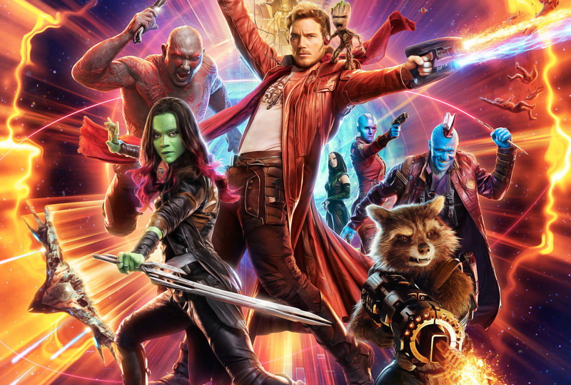 movies, mammal, multi colored, feline, architecture, female likeness, guardians of the galaxy vol 2, 1080P, digital composite, human representation, representation