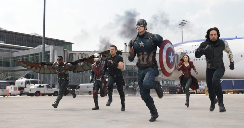 Marvel, Jeremy Renner, Anthony Mackie, 4K, Chris Evans, best movies of 2016, Captain America 3: civil war
