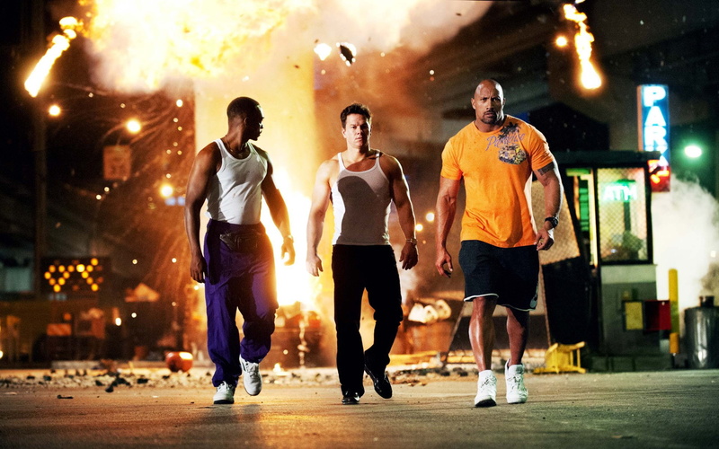 Dwayne Johnson, Pain and Gain, Adrian Doorbal, Mark Wahlberg, Anthony Mackie, 1080P, Paul Doyle, Movie, Daniel Lugo