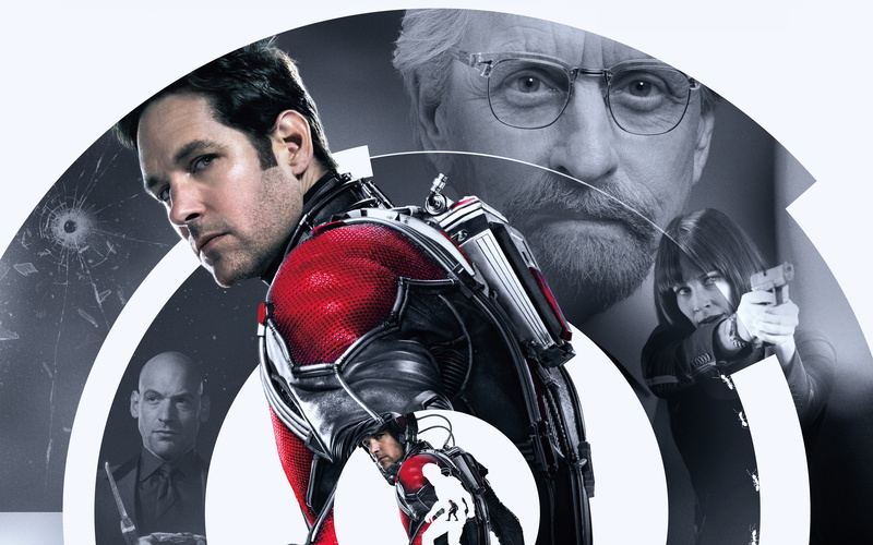 poster, Paul Rudd, Scott Lang, Michael Douglas, Walt Disney Pictures, Hope Van Dyne, Ant-Man, comic, fiction, Evangeline Lilly, Hank Pym, 5K, MARVEL
