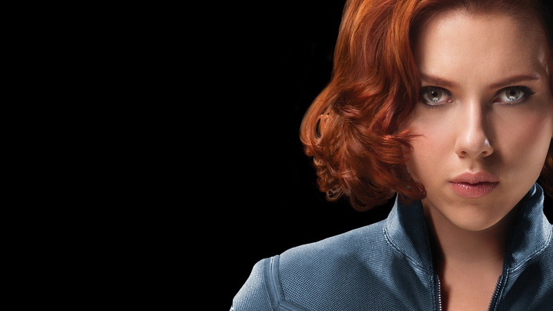 serious, women, studio shot, black background, beautiful woman, young women, front view, redhead, indoors, Black Widow, human face, Avengers, Face, one person