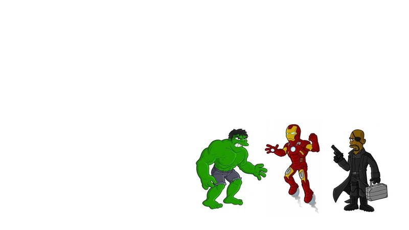toy, men, The Simpsons, copy space, indoors, young men, people, adult, studio shot, green color, creativity, Iron Man, group of people, cut out