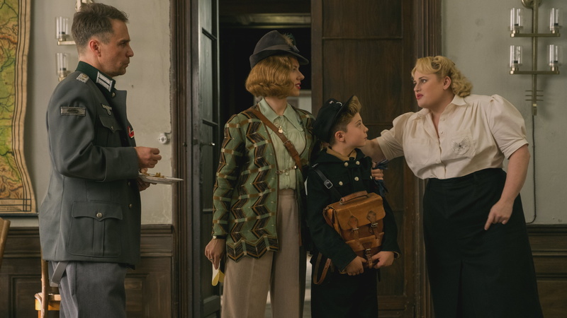 Jojo Rabbit, Roman Griffin Davis, Rebel Wilson, 4K, Sam Rockwell, Scarlett Johansson, Movie