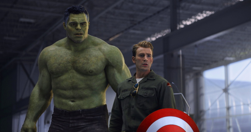 The Avengers, 4K, Avengers EndGame, Steve Rogers, Captain America, Hulk