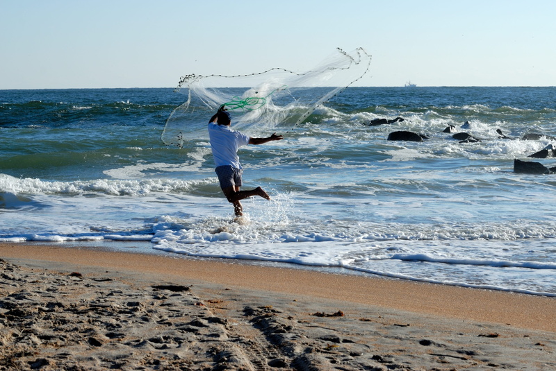 sky, hobby, catch, water, land, outdoor, sea, beauty in nature, day, motion, leisure activity, activity, bait, casting, relaxation, fisherman, landscape