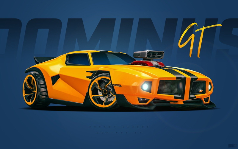 Dominus GT, render, video games, 1080P, Psyonix, Rocket League