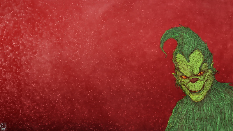 Bogdan Timchenko, red, nature, day, outdoors, representation, copy space, artwork, green color, craft, The Grinch, statue, human representation, low angle view