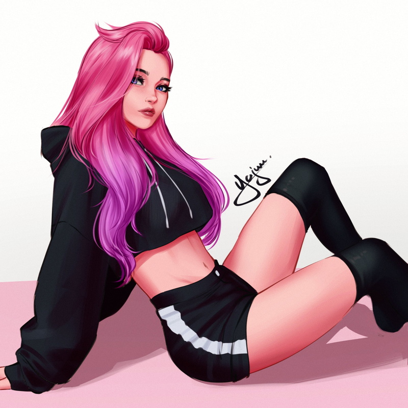 Yajuu, 1080P, Seraphine (League of Legends), League of Legends