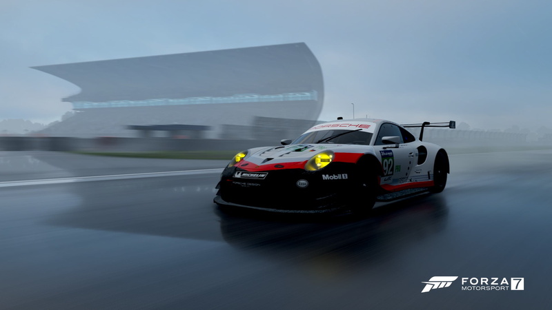 Forza Motorsport 7, Forza Motorsport, motor vehicle, car, number, nautical vessel, sign, racecar, 1080P, mode of transportation, nature, motion, Porsche