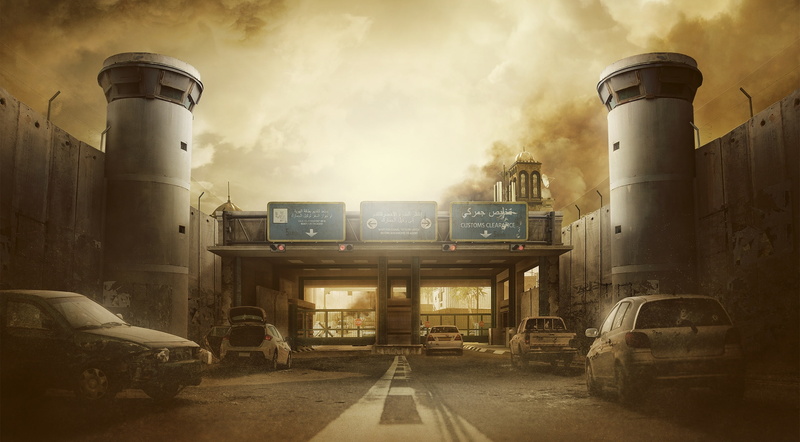 Tom Clancy, the way forward, Road, factory, built structure, Dirt, six, Wilderness, city, tourism, no people, rainbow, Heat, architecture, clancys, Danger