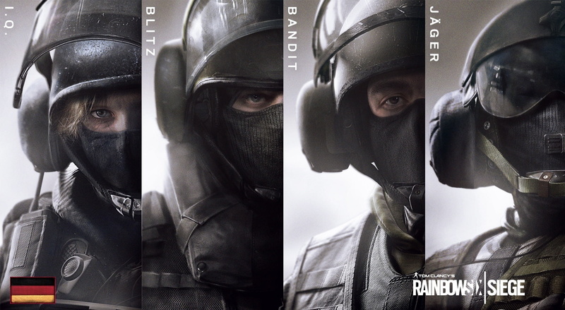 Tom Clancy, rainbow-six, communication, mask - disguise, people, representation, 1080P, real people, uniform, gsg, i.q., jager, clancys, close-up, six