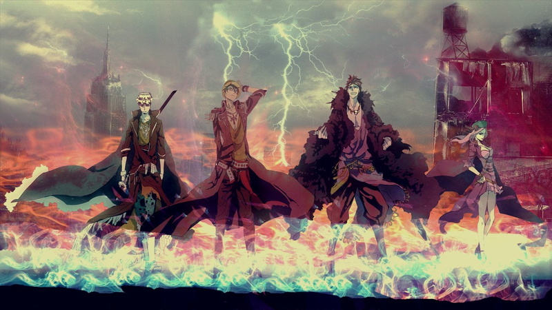 four, Jewelry Bonney, religion, spirituality, human representation, architecture, One Piece, creativity, Eustass Kid, art and craft, digital composite