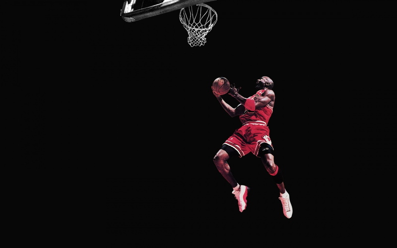 chicago, jump, basketball, michael, bulls, jordan, 1080P, black