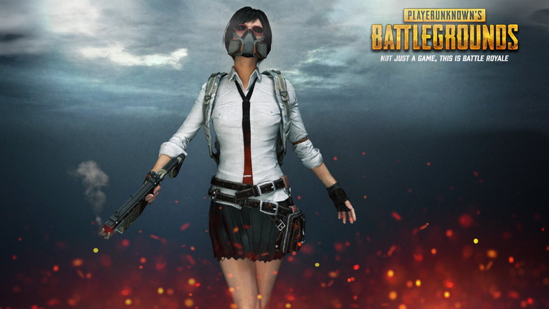 game, standing, communication, nature, sign, young adult, games, outdoors, sky, cloud - sky, pubg, front view, 1080P, weapon, one person, casual clothing
